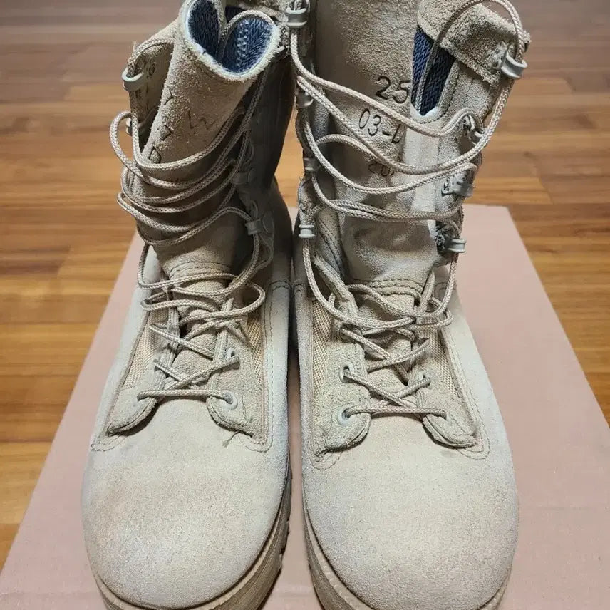 [BUNJANG] Wellco ACU Desert Gore-Tex Boots / 미군 사막화 ACU 웰코 사계절고어택스 부츠 7W 255mm
