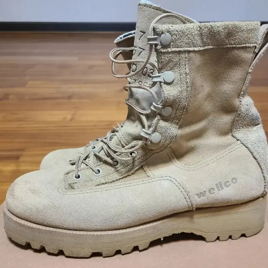 [BUNJANG] Wellco ACU Desert Gore-Tex Boots / 미군 사막화 ACU 웰코 사계절고어택스 부츠 7W 255mm