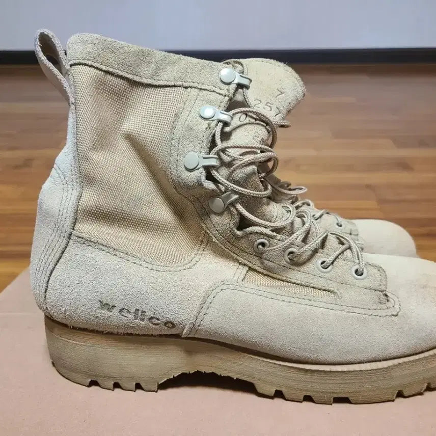 [BUNJANG] Wellco ACU Desert Gore-Tex Boots / 미군 사막화 ACU 웰코 사계절고어택스 부츠 7W 255mm