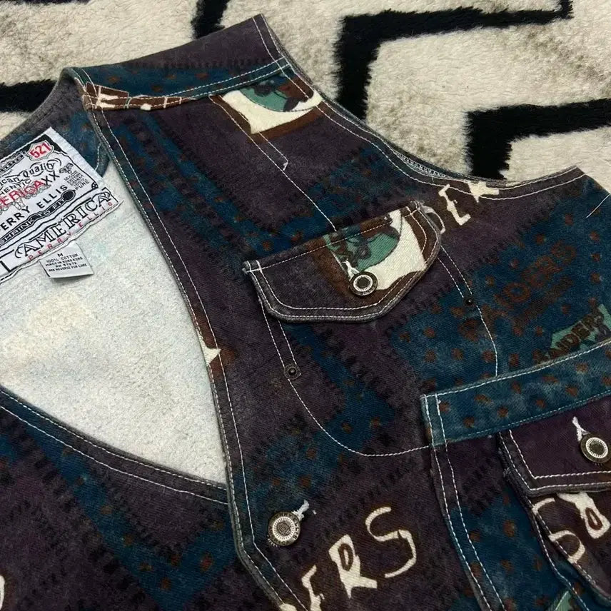 [BUNJANG] M Raiders Tactical Vest / [M]페리엘리스 NFL 레이더스 텍티컬 베스트