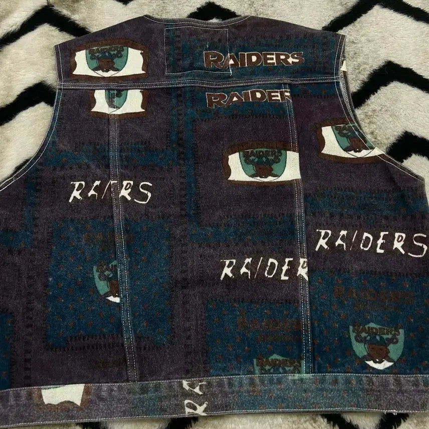 [BUNJANG] M Raiders Tactical Vest / [M]페리엘리스 NFL 레이더스 텍티컬 베스트