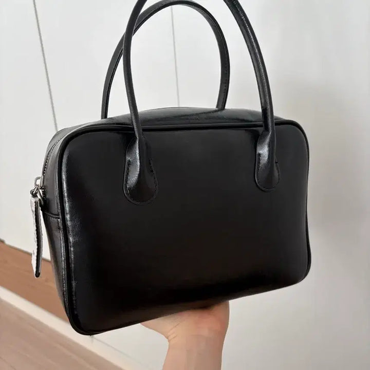 [BUNJANG] NIEEH Square Bag Black Shoulder Bag / 니히 스퀘어백 제니가방 블랙