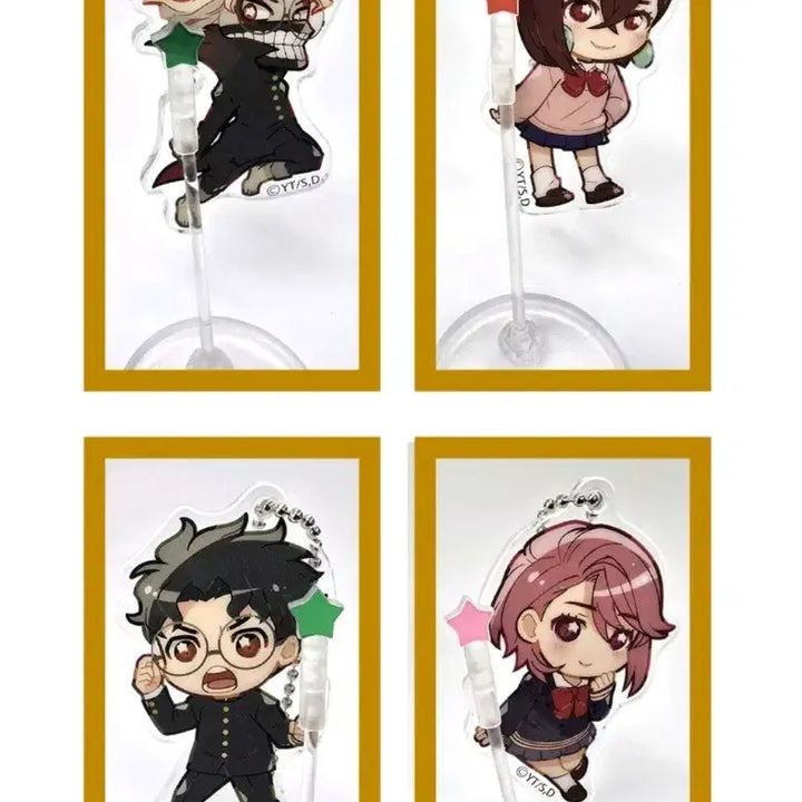 [BUNJANG] Dandan Acrylic Stand Full Set (8 Types, Unsealed) / 단다단 아크릴 스탠드 8종풀셋(미개봉새상품)