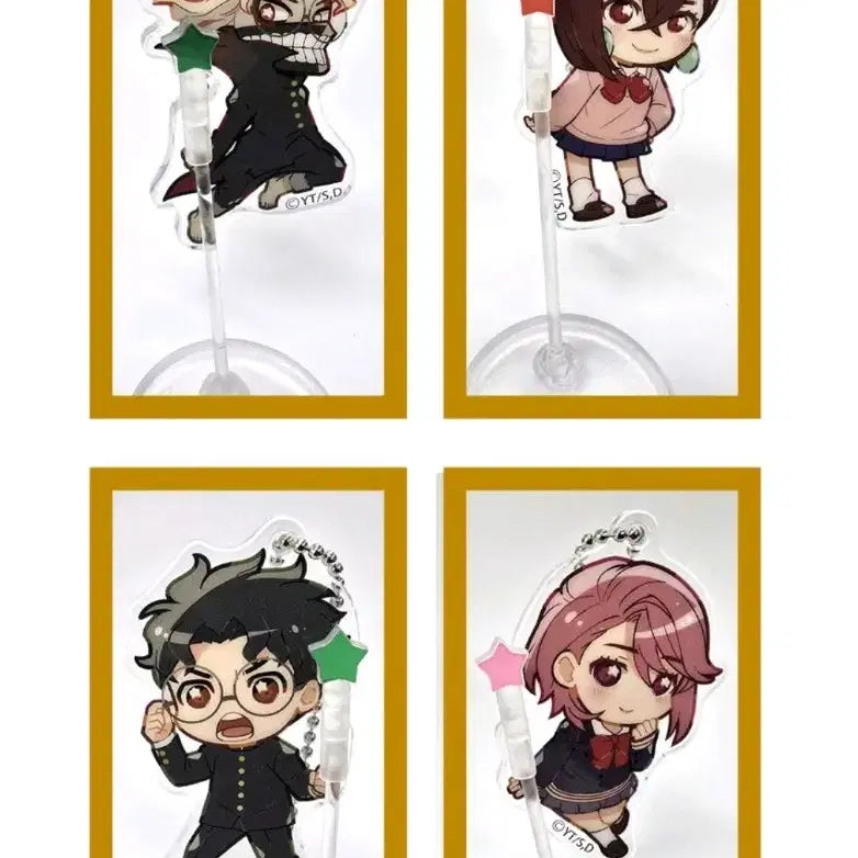 [BUNJANG] Dandan Acrylic Stand Full Set (8 Types, Unsealed) / 단다단 아크릴 스탠드 8종풀셋(미개봉새상품)
