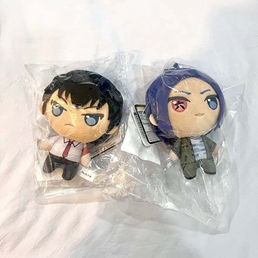 [BUNJANG] Katekyo Hitman Reborn Hibari and Mukuro Doll Bundle Set / 가정교사 히트맨 리본 히바리 무쿠로 누이 인형