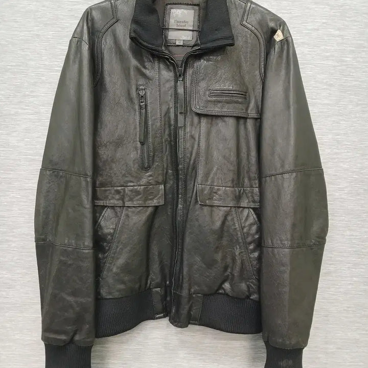 [BUNJANG] 3927 Sseolse Island Vintage Lambskin Leather Jacket / 3927 썰스 아일랜드 빈티지 양가죽 자켓 105