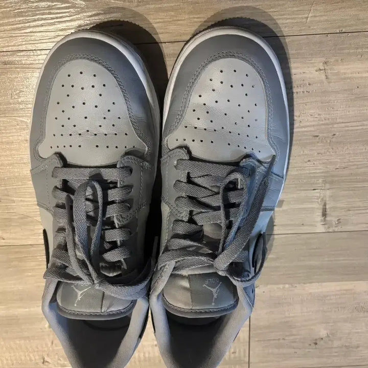 [BUNJANG] Nike Air Jordan 1 Golf Wolf Grey Golf Shoes / 조던1 골프 울프 그레이