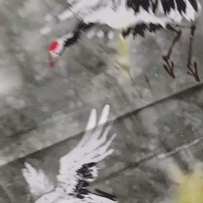 [BUNJANG] North Korean Crane Painting / 학그림(북한 알그림 )