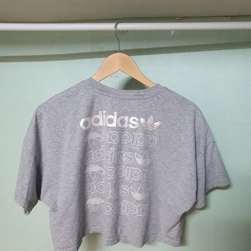 [BUNJANG] Adidas Crop Short-Sleeve T-shirt / 아디다스 크롭 반팔티 S 90