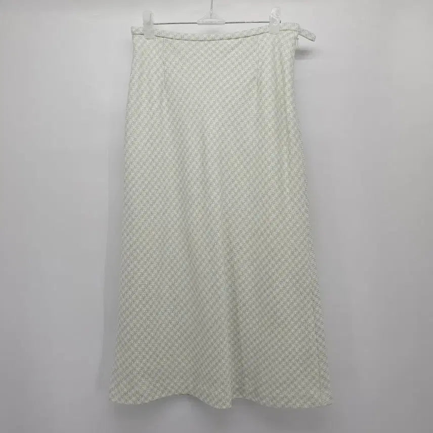 [BUNJANG] Vintage Tweed Check Long Skirt / 일본빈티지 트위드 체크 롱 스커트 26 [B50138]