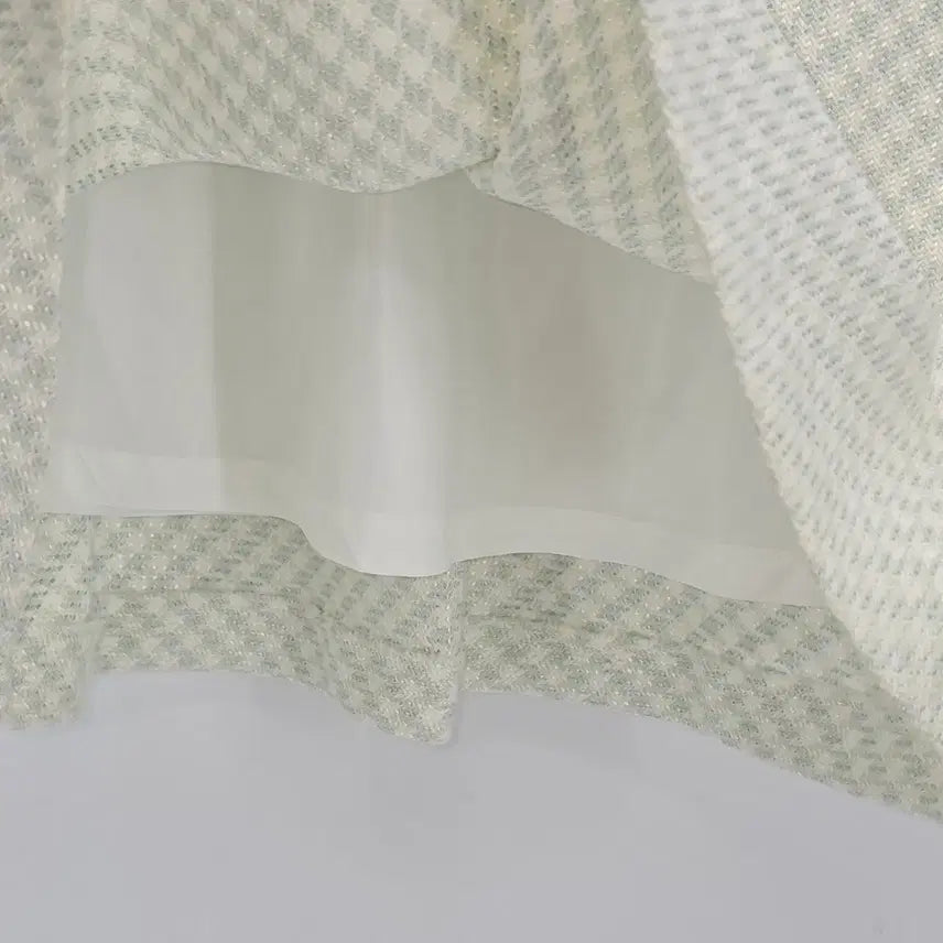 [BUNJANG] Vintage Tweed Check Long Skirt / 일본빈티지 트위드 체크 롱 스커트 26 [B50138]
