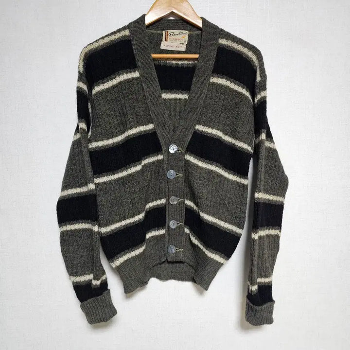 [BUNJANG] Brent Wood 1950s-1960s Fine Wool Cardigan 100-105 / 50~60s Brent Wood 울가디건100~105사이즈