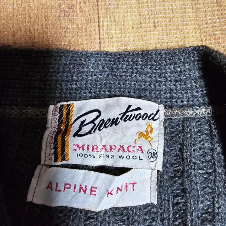 [BUNJANG] Brent Wood 1950s-1960s Fine Wool Cardigan 100-105 / 50~60s Brent Wood 울가디건100~105사이즈
