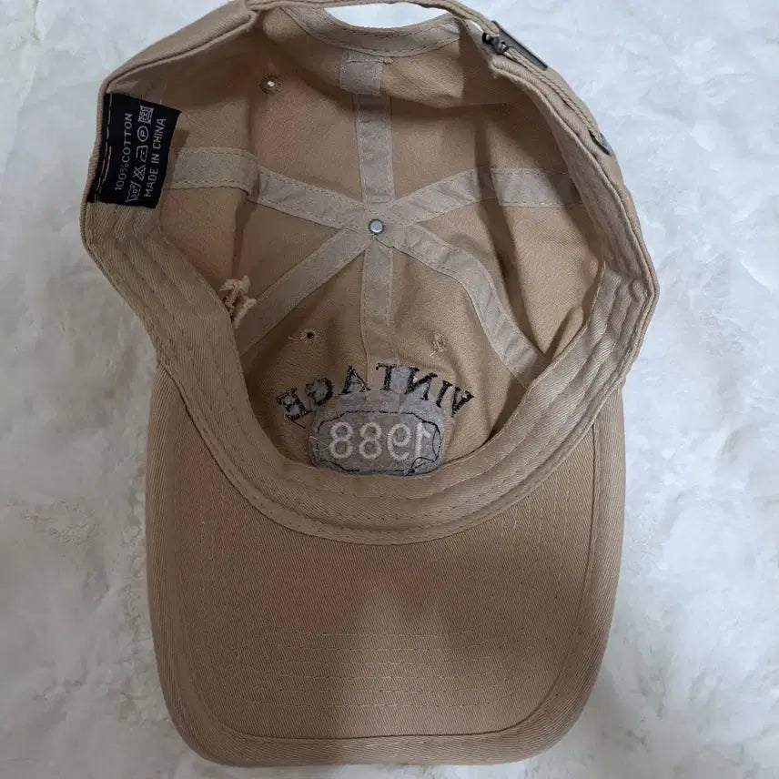[BUNJANG] Y2K Vintage Lettering Embroidered Baseball Cap / 볼캡 레터링 자수 야구 모자 남여공용 데일리 y2k 빈티지 에이블리