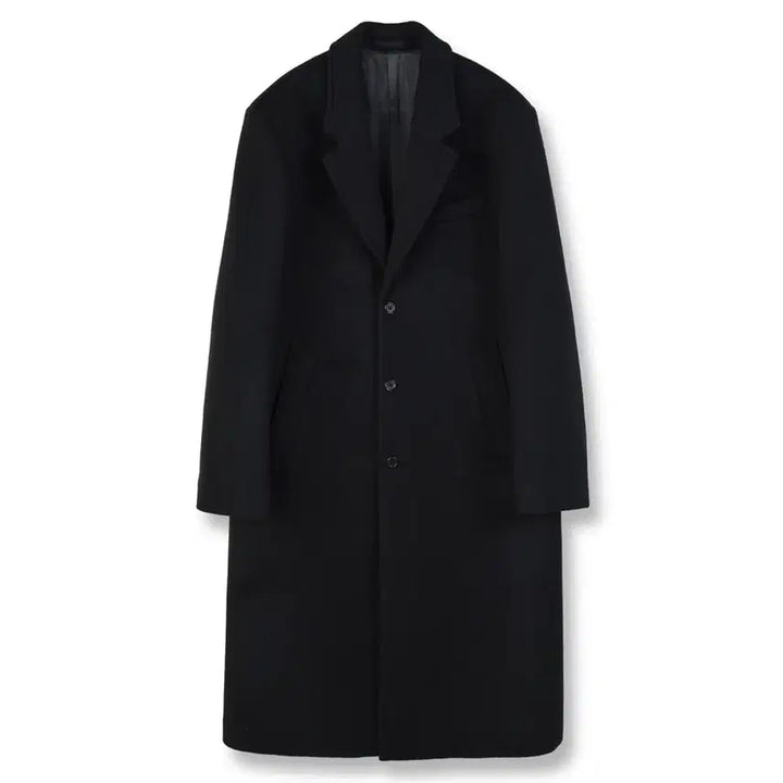 [BUNJANG] Brown Yard Oversized Chester Field Coat / [5] 브라운야드 오버사이즈 체스터 필드 코트 /블랙