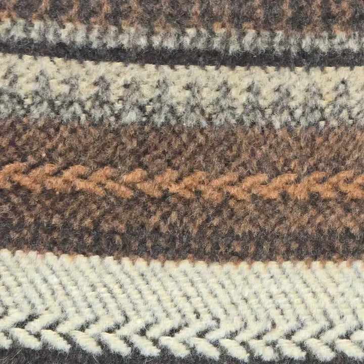 [BUNJANG] Soulstaylog Brown Striped Knit A30013 / Soulstaylog 브라운 스트라이프 니트 A30013