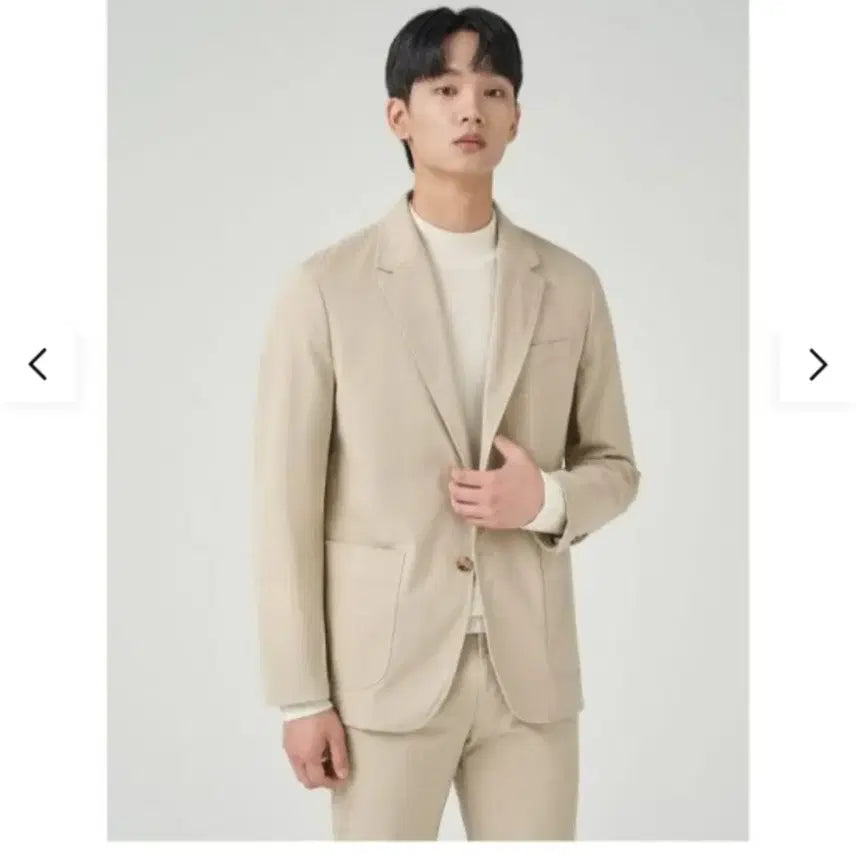 [BUNJANG] Beanpole Cotton Setup Jacket Beige L / 미착용) 빈폴 코튼 셋업 자켓 베이지 L 팝니다