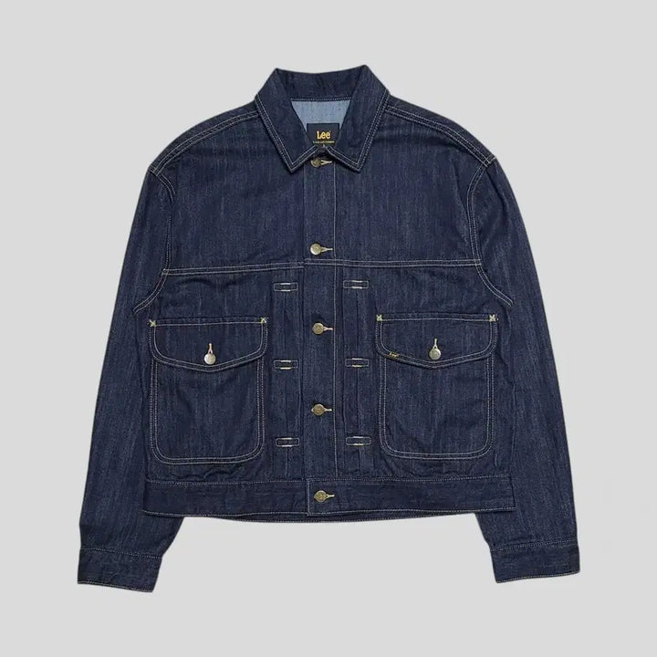 [BUNJANG] LEE Cordura Denim Jacket / 리(LEE) 코듀라 청자켓