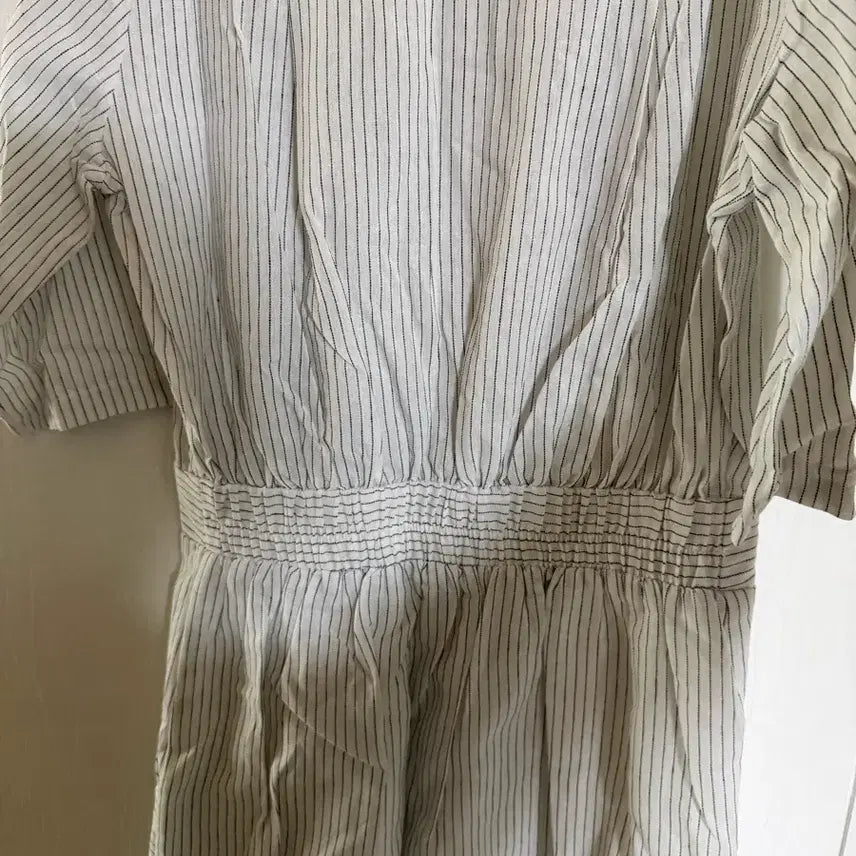 [BUNJANG] Slow and Linen Striped Dress / 슬로우앤드 원피스