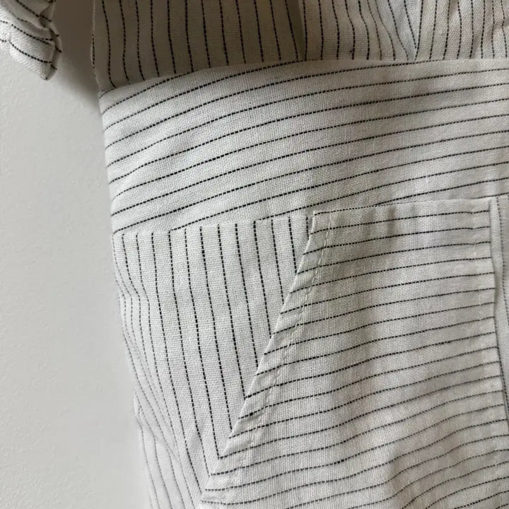 [BUNJANG] Slow and Linen Striped Dress / 슬로우앤드 원피스