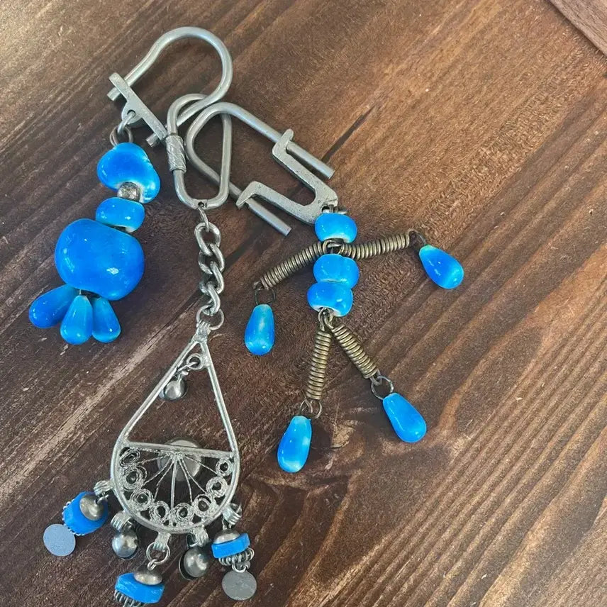 [BUNJANG] Vintage Keyring Set Antique Collectible / 빈티지 수집 열쇠고리 3개세트 소품 엔틱 키링 희소성 가치있는 소장품