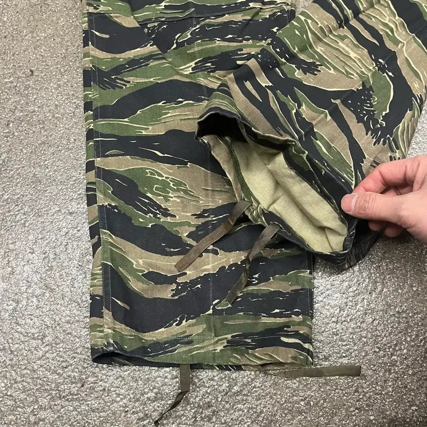 [BUNJANG] Vintage Tiger Camo Military Pants / 빈티지 타이거 카모 밀리터리 팬츠 (~38)