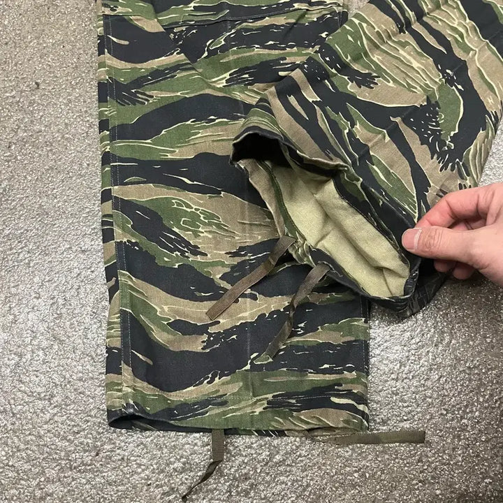 [BUNJANG] Vintage Tiger Camo Military Pants / 빈티지 타이거 카모 밀리터리 팬츠 (~38)