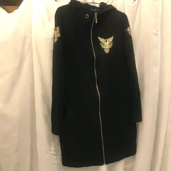 [BUNJANG] Vintage Gothic Punk Cubic Wing Hooded Zip-up / Vintage 고스펑크 고딕 갸루 큐빅 날개 후드집업