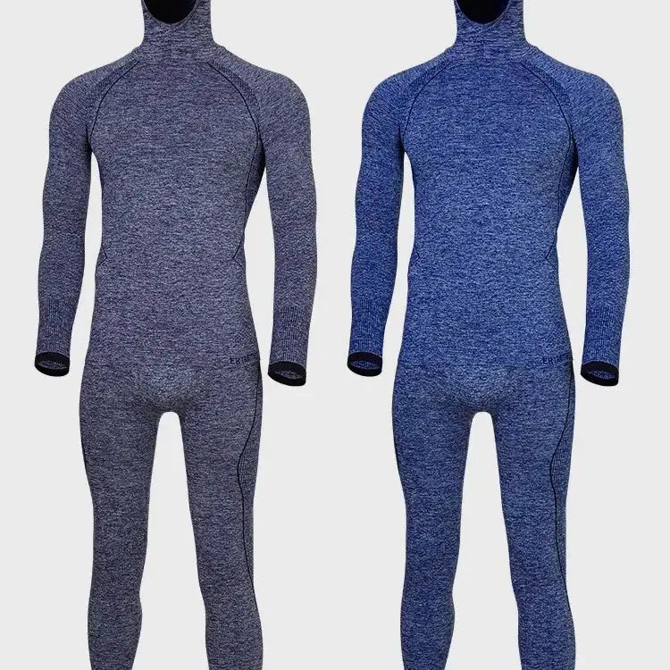[BUNJANG] Try Heattech Hooded Top and Bottom Set / 트라이 히트텍 상하의 세트 후드일체형 새제품 국산
