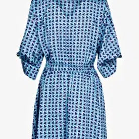 [BUNJANG] Renny Ron Mint Blue Wrap Dress / 송 해나착용/레니본 민트블루 랩원피스 폴1309