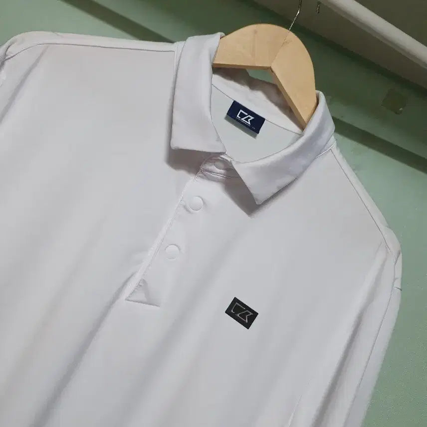 [BUNJANG] Cutter &amp; Buck Functional Short Sleeve Polo Shirt / 커터앤벅 25fw 기능성 반팔 카라티 110