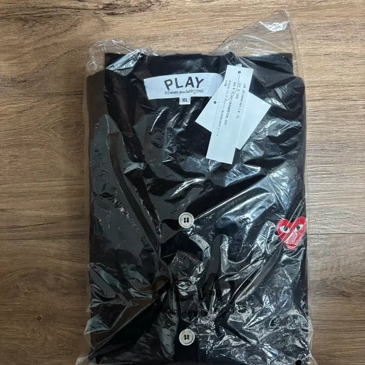 [BUNJANG] Comme des Garcons Play Black V-Neck Cardigan / 꼼데가르송 플레이 가디건 블랙 L, XL 새상품