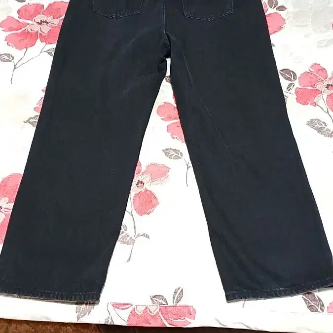 [BUNJANG] Musinsa Washed Black Jeans 39 inch / 무신사 워시드블랙진 실측39인치 기장108
