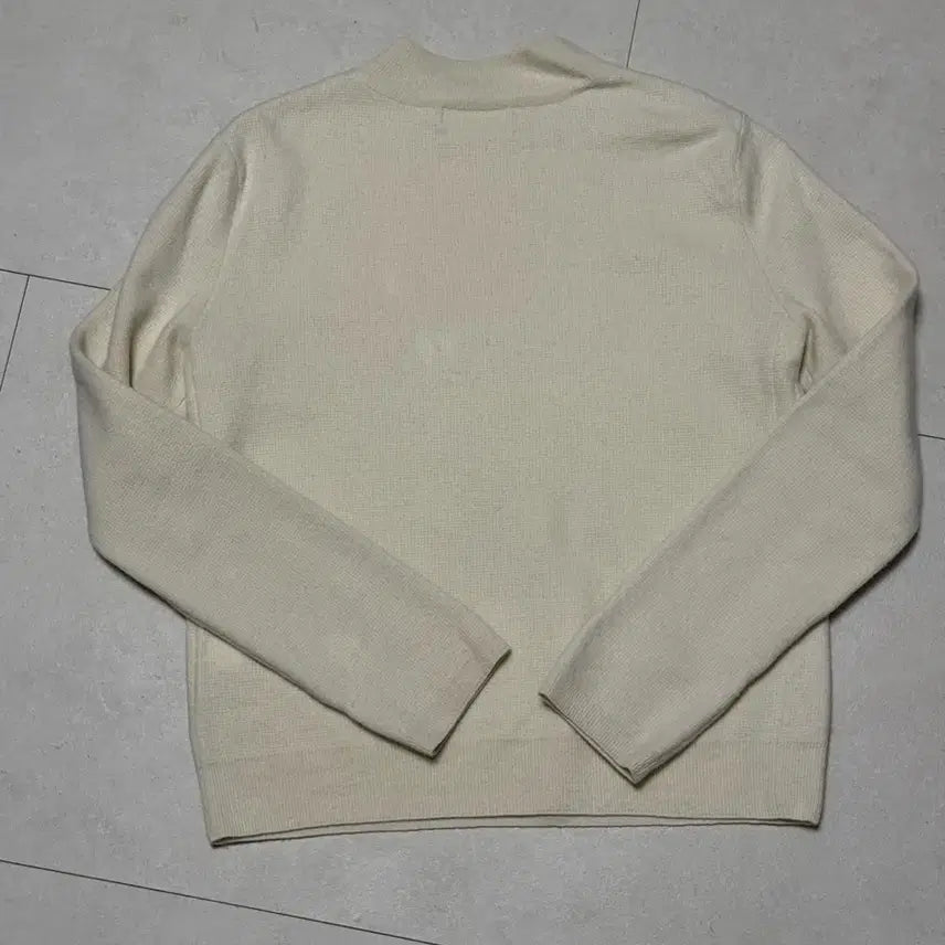 [BUNJANG] SJSJ Cream Knit Sweater / 한섬 sjsj 모100 크림색 니트