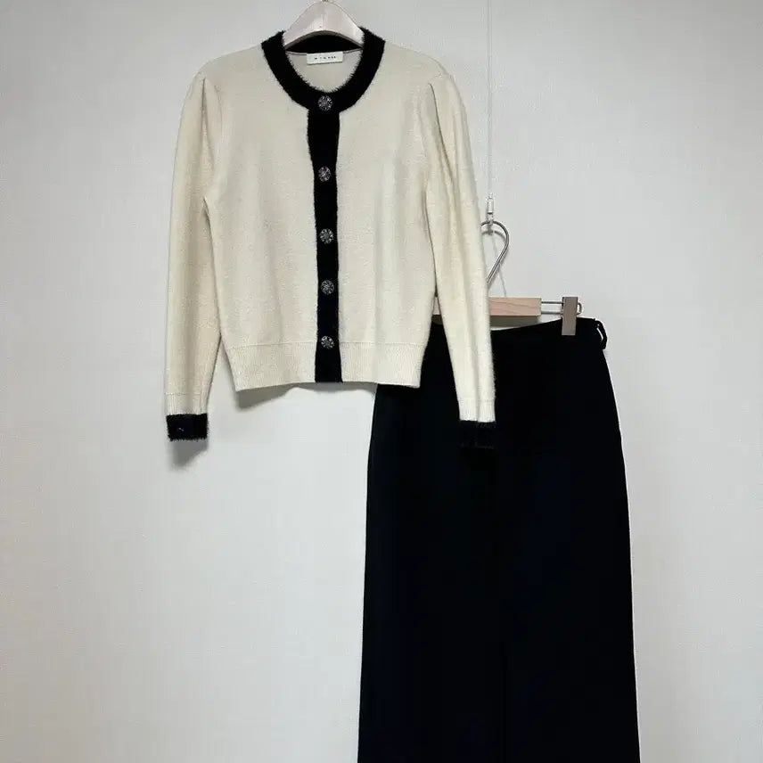 [BUNJANG] Missha Cashmere Blend Puff Cardigan / 미샤21 캐시미어블렌드 퍼프가디건