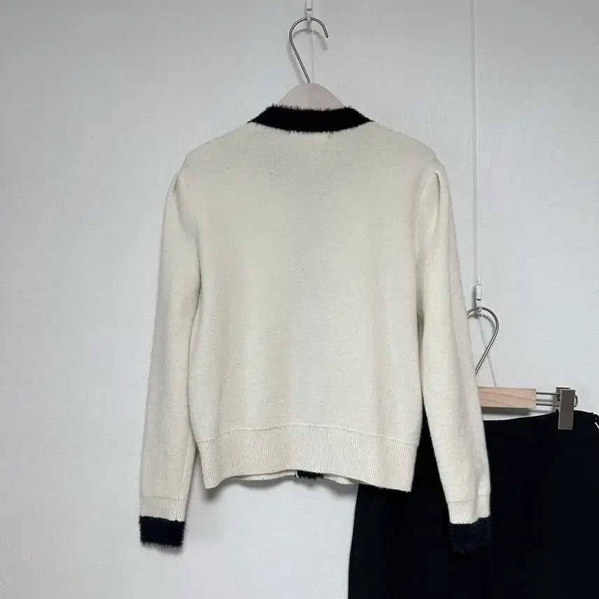 [BUNJANG] Missha Cashmere Blend Puff Cardigan / 미샤21 캐시미어블렌드 퍼프가디건