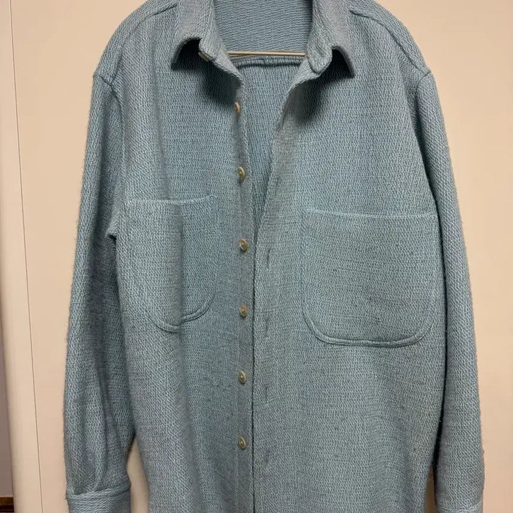 [BUNJANG] AURALEE Wool Cotton Shirt Blouson / [3] 22AW AURALEE 오라리 울 코튼 셔츠 블루종 판매합니다.