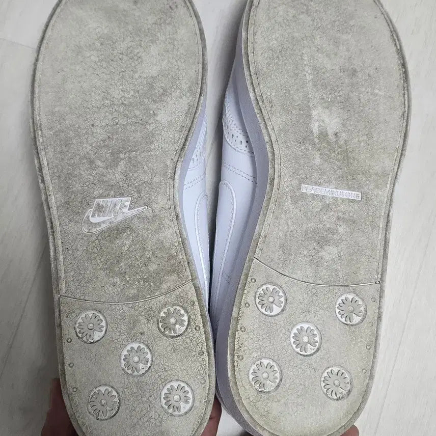 [BUNJANG] Nike x PEACEMINUSONE Kwondo 1 White Sneakers / 나이키와 피스마이너스원의 콜라보, 권도1 흰색 모델
