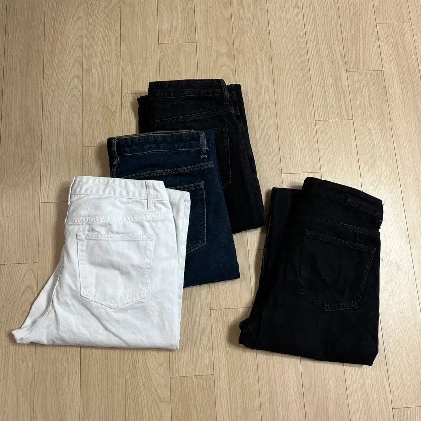 [BUNJANG] Musinsa Standard Regular Denim Pants Bundle Set / [33] 무탠다드 레귤러 데님 팬츠 (일괄판매)