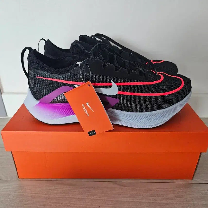 [BUNJANG] Nike Zoom Fly 4 Black Running Shoes / 나이키 줌 플라이 4 블랙 런닝화 300사이즈