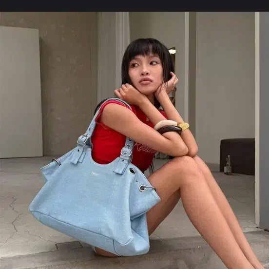[SOLD OUT] 히에타 becky bag 베키백 데님 새상품