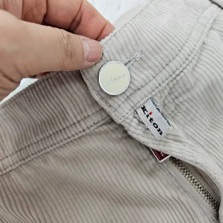 [BUNJANG] Kiton Corduroy Denim Pants / 키톤 코듀로이 데님 팬츠