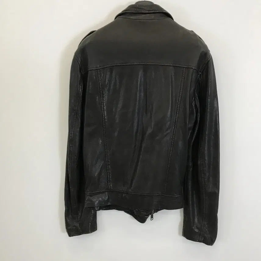 [BUNJANG] AllSaints Kahawa Double Rider Jacket Lambskin [M] / 올세인츠 카하와 더블라이더 자켓 램스킨 [M]