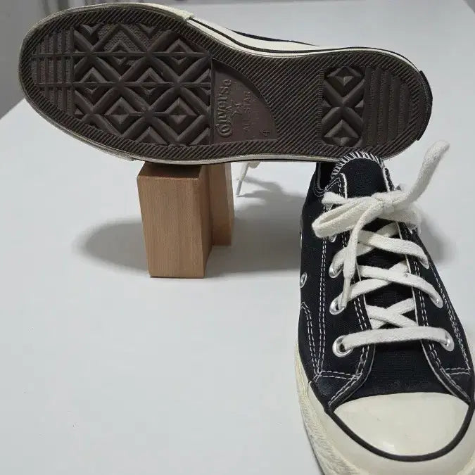 [BUNJANG] Converse Chuck Taylor Black Sneakers / 컨버스 척테일러 230