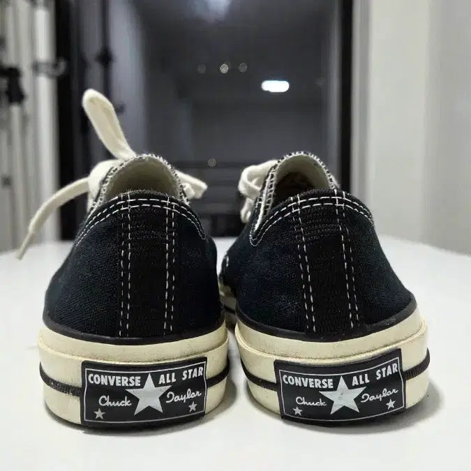 [BUNJANG] Converse Chuck Taylor Black Sneakers / 컨버스 척테일러 230