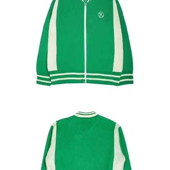 [BUNJANG] XTONZ Mari Stadium Knit Zip-Up / 엑스톤즈 마리 스타디움 니트 집업
