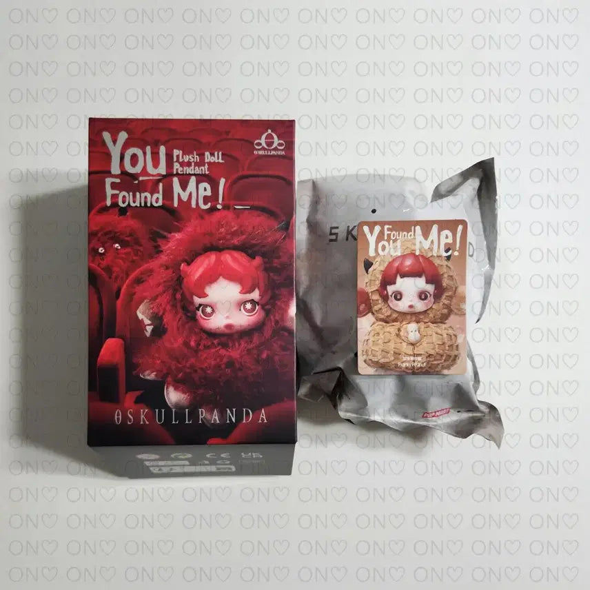 [BUNJANG] POP MART Skullpanda Find Me Series Figure Keyring / [팝마트] 스컬판다 날 찾아봐(꾸러기 땅콩)