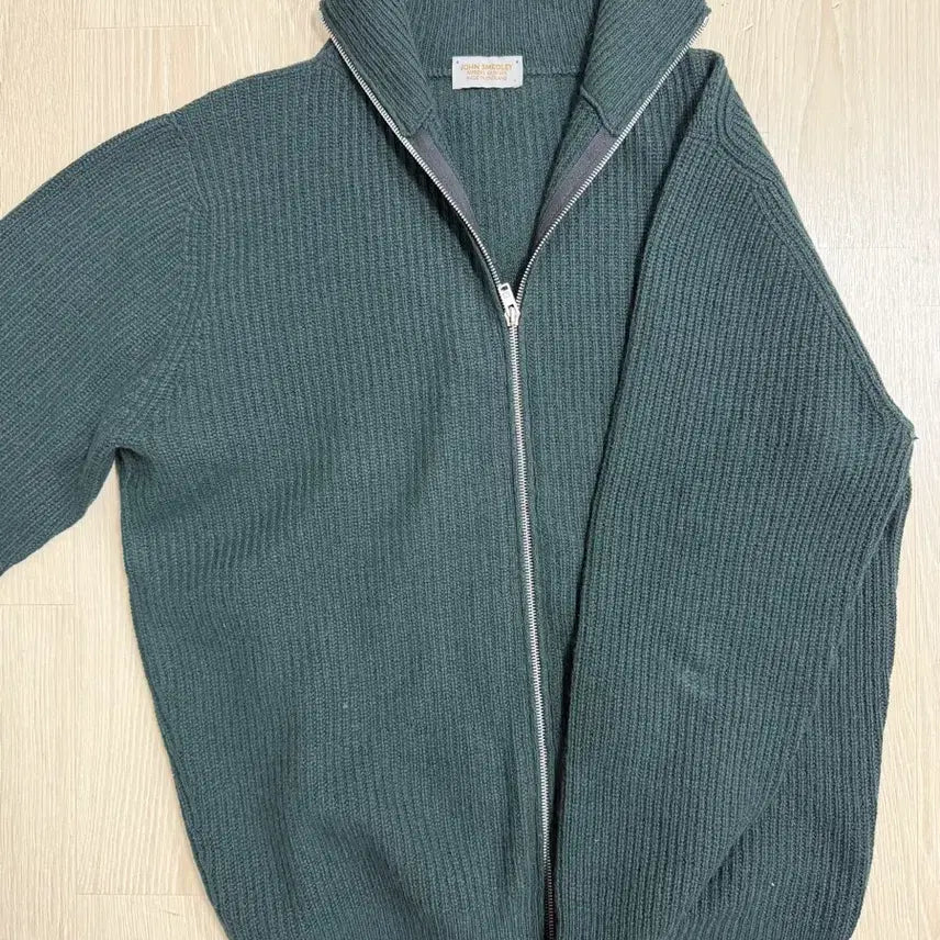 [BUNJANG] John Smedley Knit Zip-up / 존스메들리 니트집업