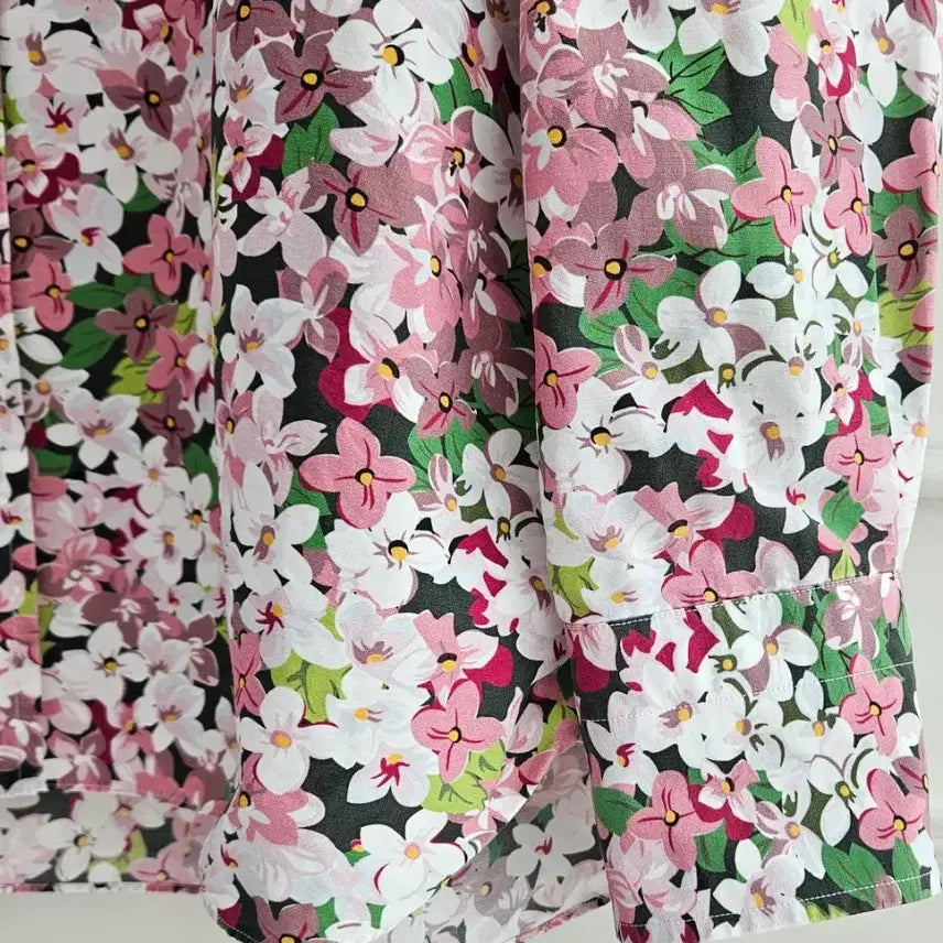 [BUNJANG] Tom Ford Cotton Silk Floral Shirt / 톰포드 코튼 실크 플라워 셔츠