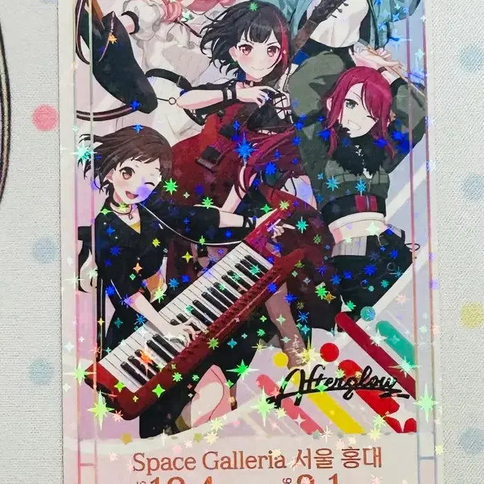 [BUNJANG] Band-Maid Afterglow 10th Anniversary Photocard / 뱅드림 10주년 애프터글로우 포토카드